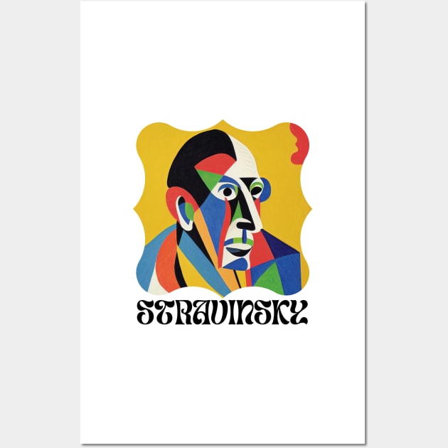 Igor Stravinsky Wall Art by Cryptilian